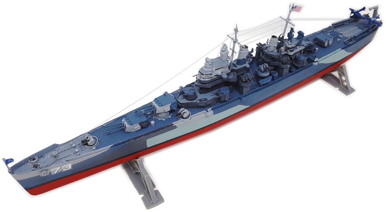 Atlantis Plastic Model Kit-Uss Pittsburgh Ca-72 Heavy Cruiser